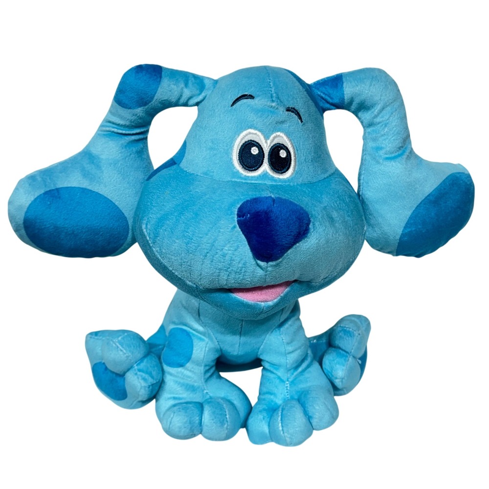 Blue's Clues & You 10"‎ Stuffed Plush Nickelodeon 2021 Embroidered Glitter Paw
